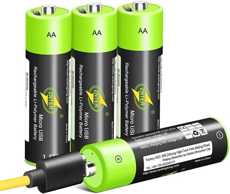 rechargeable batteries amazon|batterie rechargeable aa.